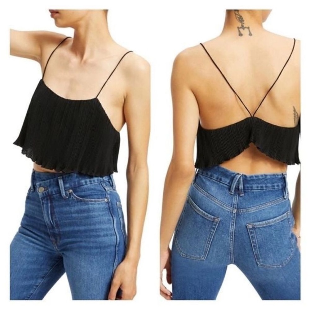 GOOD AMERICAN crop top